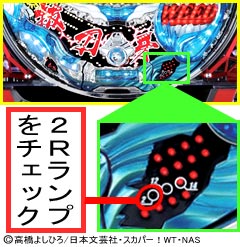 1.2.1 潜伏確変ランプ判別法画像