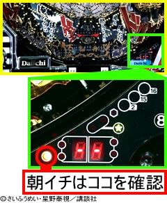 1.1.1 朝イチ潜伏確変判別法画像