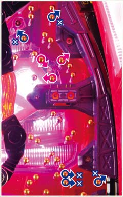 2.1.1 右スルー&電チュー周辺[釘読み]画像