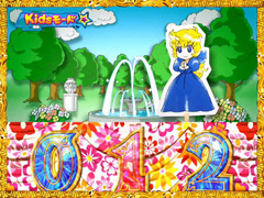 4.8.1 Kids背景ミニキャラ予告(Kidsモード)画像