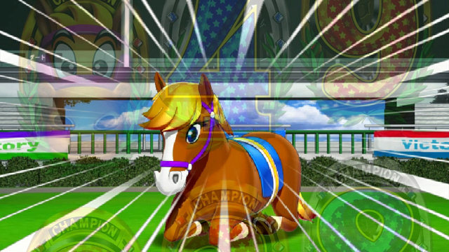 4.3.1 馬アクション予告[アクションステージ]画像