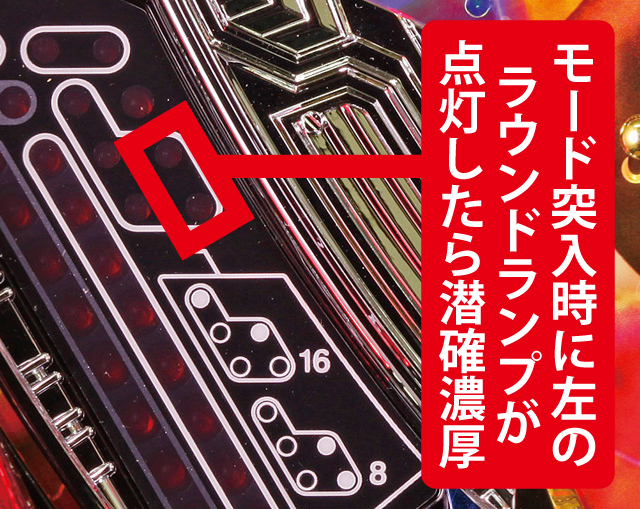 1.1.1 エンブレムチャンス・潜確判別(ランプ)画像