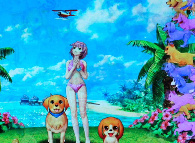 4.5.1 待機群演出[ミサキモード]画像