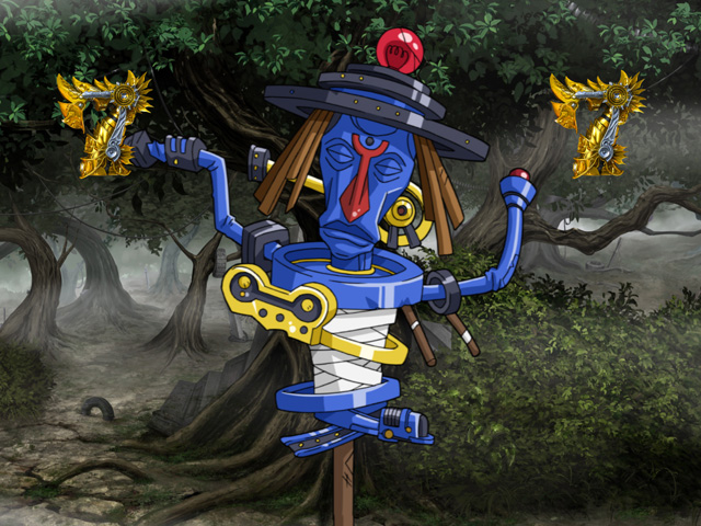 10.2.1 剣士鋼牙リーチ[2Dキャラクターリーチ]チチャンスアップ画像