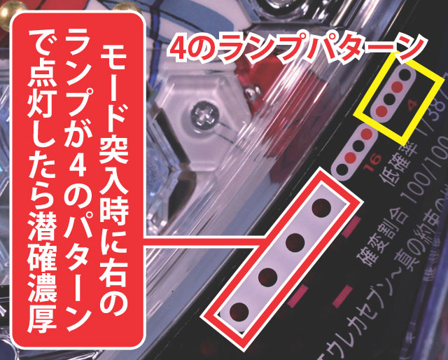2.1.1 アクペリエンスモード・潜確判別画像
