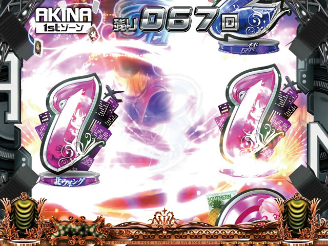 13.2.1 図柄テンパイ予告[ライブモード]画像