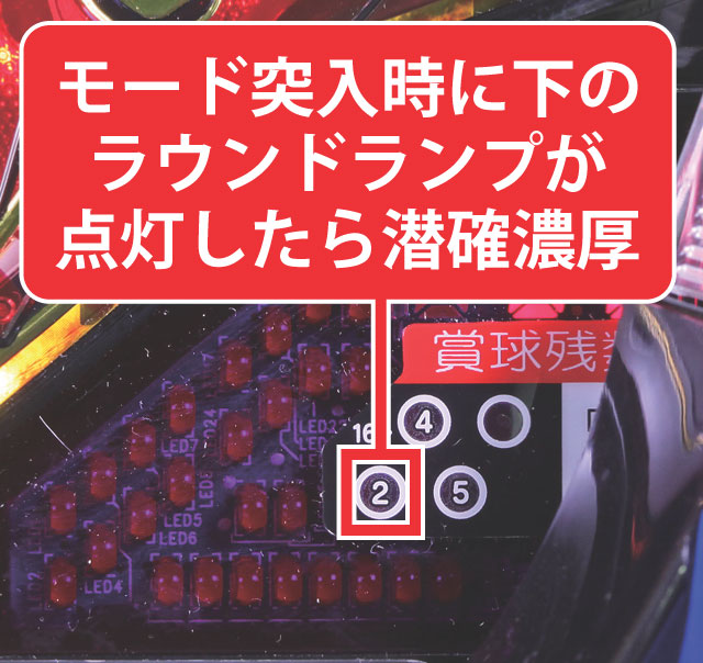 2.1.1 猛将モード・潜確判別(通常時のモード移行時)画像