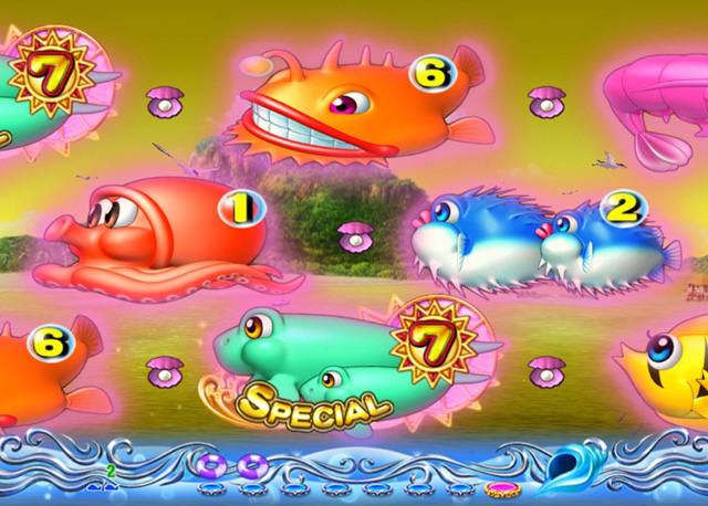 7.3.1 図柄オーラ予告[スーパーアクアチャンス]画像