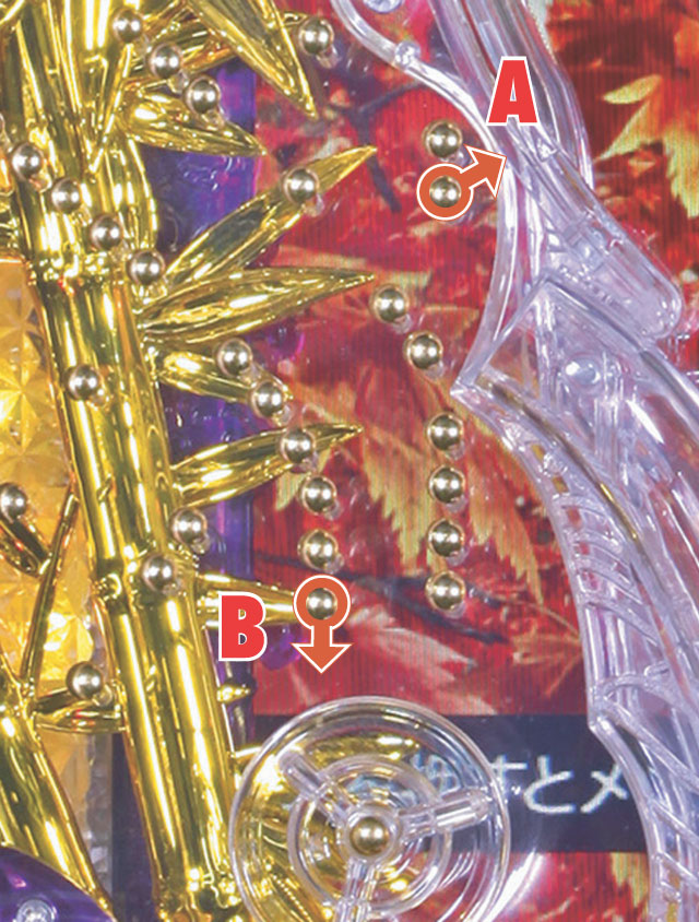 2.2.1 ワープ入口&寄り周辺[釘読み]画像