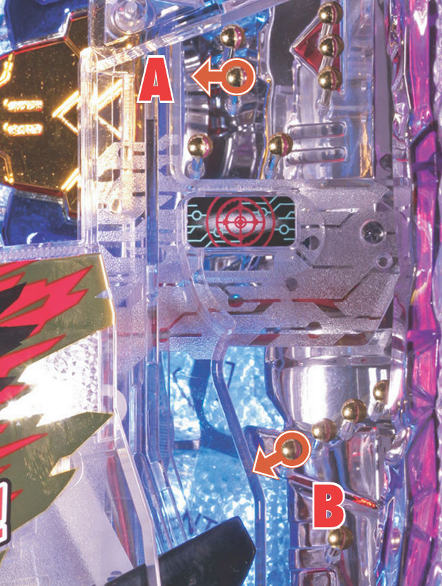 2.2.1 スルー&Vアタッカー周辺[釘読み]画像