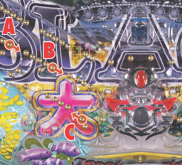 2.2.1 電チュー&アタッカー周辺[釘読み]画像
