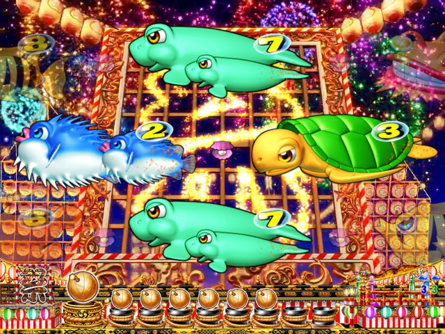 9.8.1 仕掛け花火リーチ【お祭りモード】画像