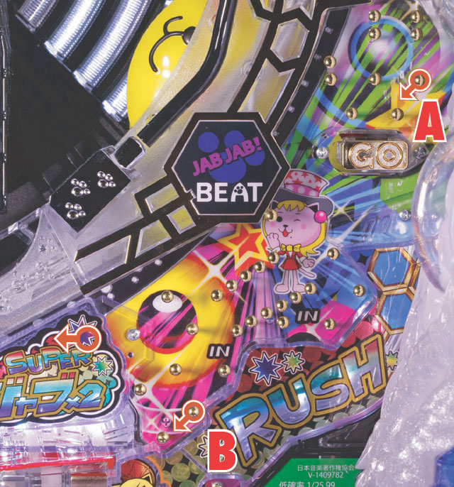 2.2.1 スルー&右アタッカー周辺[釘読み]画像
