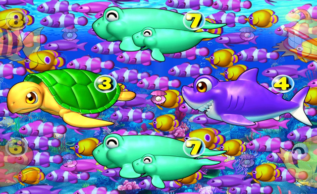 5.2.1 魚群予告(海モード)画像