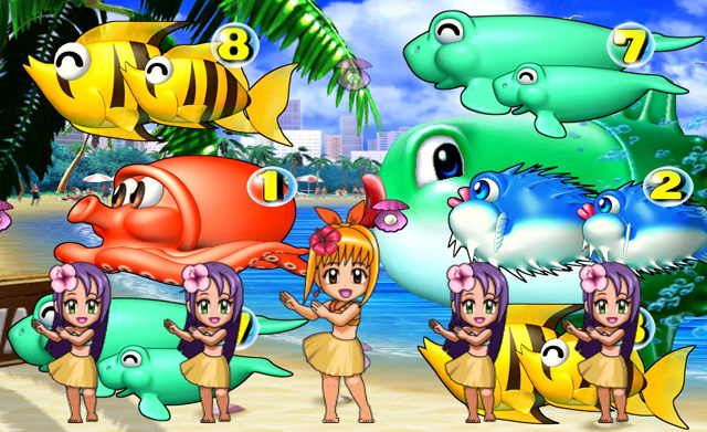 5.5.1 ステップアップ予告(ハワイモード)画像