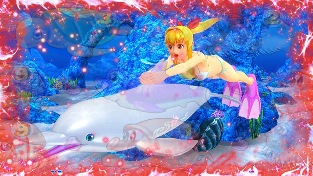 5.1.1 加速前兆予告(マリンモード)画像