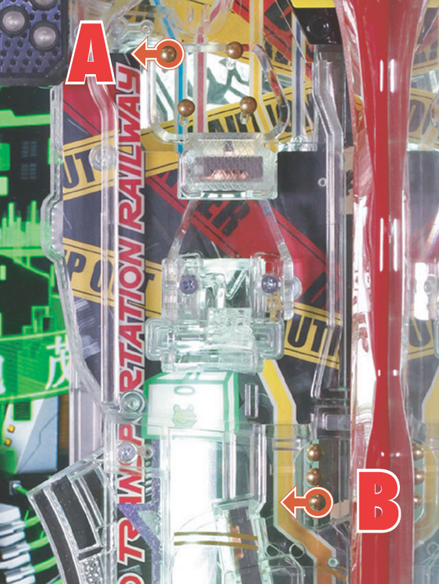 2.2.1 スルー&電チュー&ゴチポケット入賞口周辺[釘読み]画像
