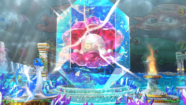9.1.1 ネッシィ登場演出[クリスタルステージ]画像