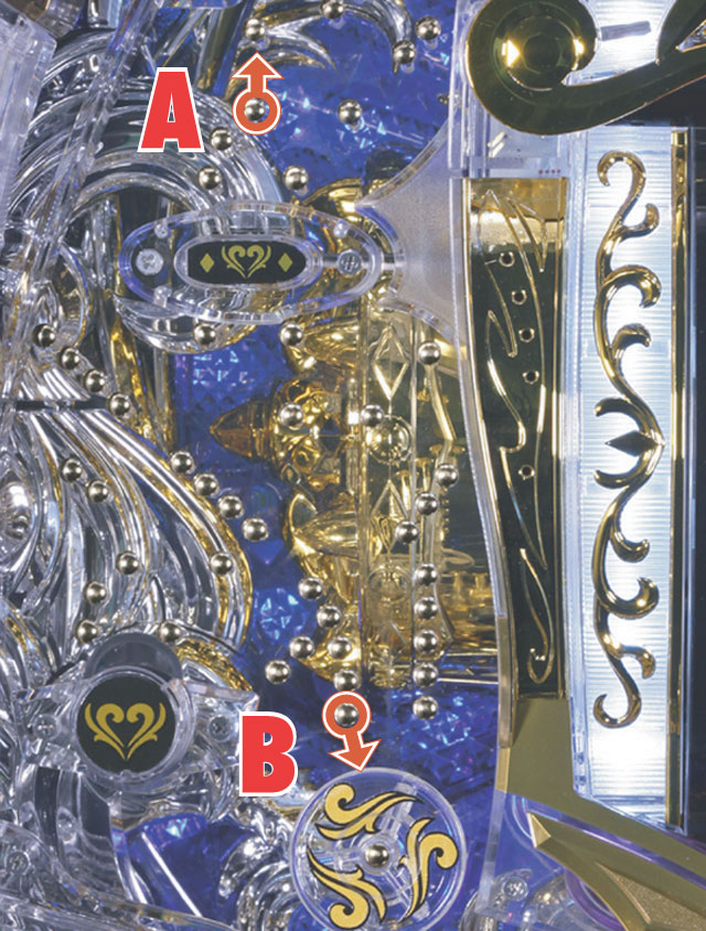 2.3.1 スルー&寄り周辺[釘読み]画像