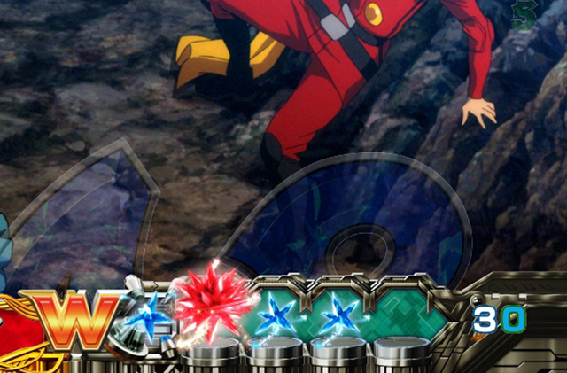 7.5.1 保留先読み演出[W-HERO RUSH]画像