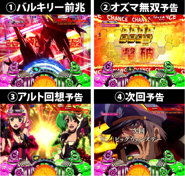 4.2.1 フォーメーションバトル中の主要予告画像