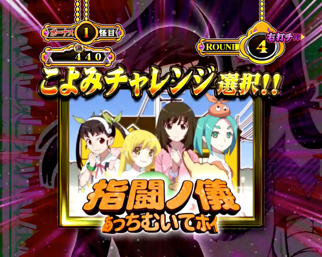4.2.1 こよみチャレンジ：指闘ノ儀・主要演出信頼度画像
