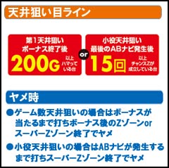 3.1.1 天井狙い目ライン