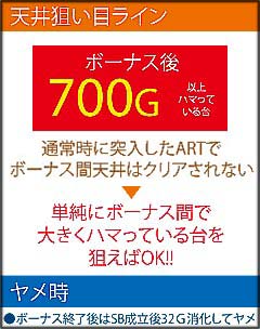 4.1.1 天井狙い目ライン