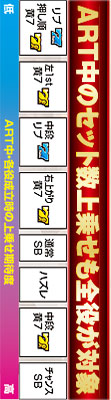 9.8.1 ART中の・各役成立時の上乗せ期待度