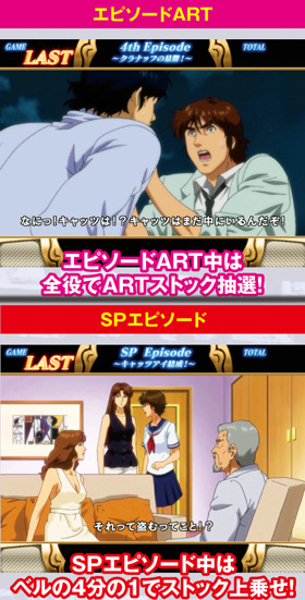 4.1.1 (SP)エピソード中・ARTストック抽選