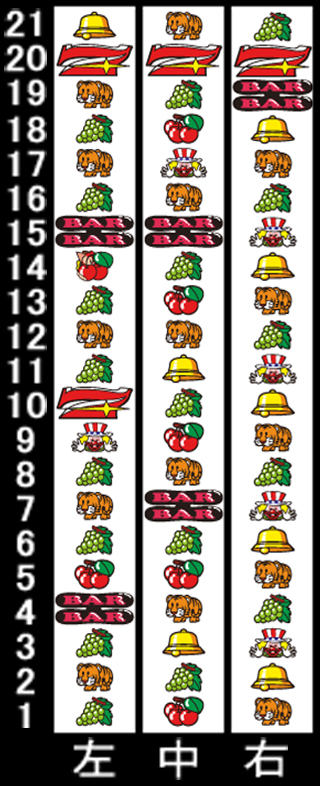 リール配列