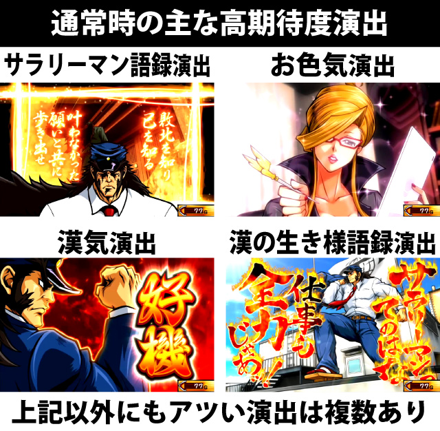 5.18.1 通常時の高期待度演出