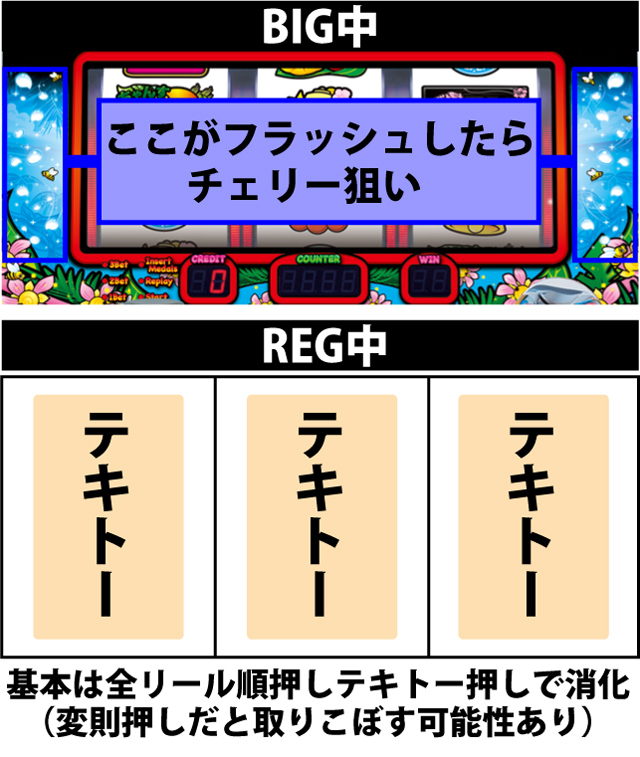 ボーナス中の打ち方