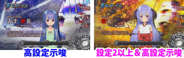2.2.1 ボーナス中の設定示唆