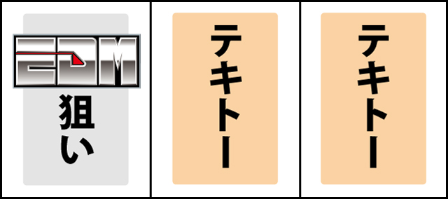 通常時の打ち方