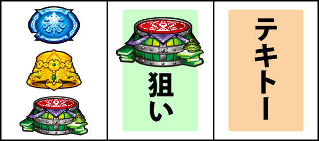 通常時の打ち方