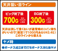 2.1.1 天井狙い目ライン